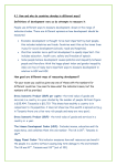 4.1 How and why do countries develop in different ways? Definitions