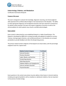 Endocrinology, Diabetes, and Metabolism