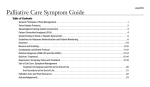 Palliative Care Symptom Guide