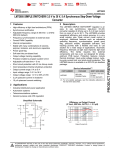 LM73605 SIMPLE SWITCHER® 3.5V to 36V, 5A Synchronous Step