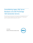 Consolidating Legacy SQL Server Databases onto