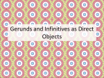 3B-Gerunds and Infinitives as direct objects - Ms. Keehu