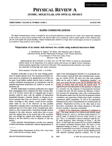 Teleportation of an atomic state between two cavities using nonlocal