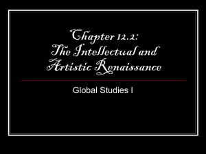 Chapter 12.2: The Intellectual and Artistic