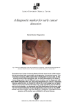 A diagnostic marker for early cancer detection (ref. MC069)