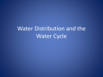 Water and the Water Cycle - Ms. Dawkins