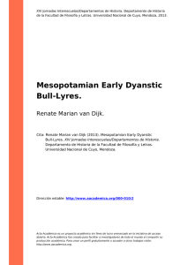 Mesopotamian Early Dyanstic Bull-Lyres
