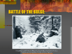 battle of the bulge - Annapolis High School