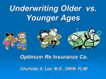 Underwriting Older vs. Younger Ages
