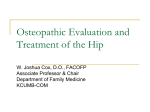 Osteopathic Evaluation and Treatment of the Hip