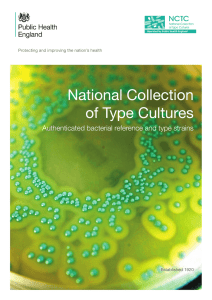 National Collection of Type Cultures