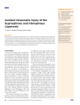 Isolated Atraumatic Injury of the Supraspinous and