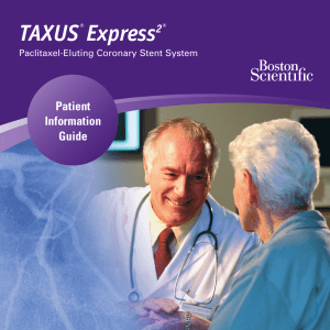 TAXUS® Express2 - Boston Scientific