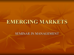 emerging markets - Putra Selaparang