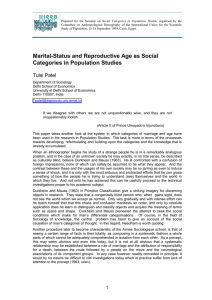 Leaving aside Studies on migration and mortality, the litrature in