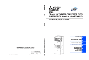 fr-a802 (separated converter type) instruction manual (hardware)