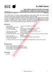 S-L2985 SERIES VOLTAGE REGULATOR