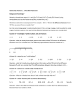 Subtracting Fractions - a possible progression