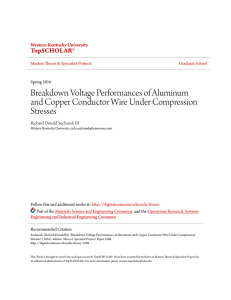 Breakdown Voltage Performances of Aluminum and