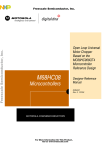 DRM057, Open Loop Universal Motor Chopper Based on the