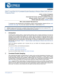 PSoC® 3 and PSoC 5 Correlated Double Sampling to Reduce