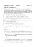 Matching DNA Sequences