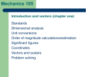 Mechanics 105 chapter 1