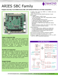 Aries datasheet - Diamond Systems