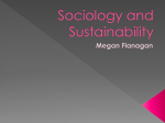 Sociology and Sustainability - u.arizona.edu