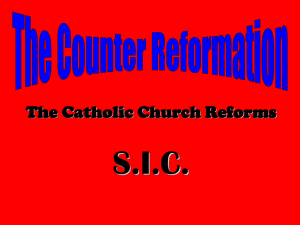 Counter Reformation PPT
