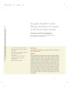 Irregular Satellites of the Planets: Products of Capture in the Early