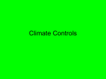 Climate Controls