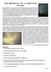 The Mechanics of a Lightning Strike