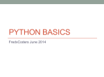 Python Basics