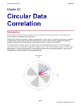Circular Data Correlation