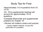 Study Tips for Final