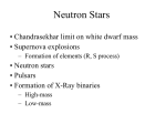 Neutron stars, pulsars