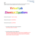 Chemical Formula #1 2Mg+1O₂=2MgO Chemical Formula