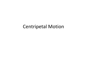 Centrip to post - Physics: 1(AE) 2(B,D)