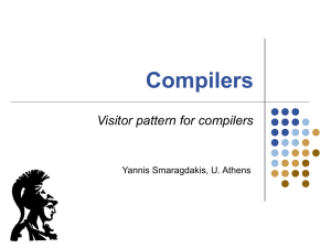 Visitor pattern