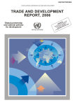 trade and development report, 2006