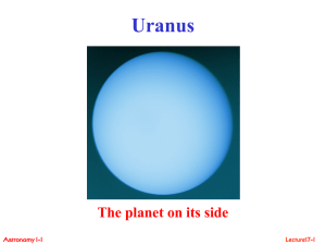 Uranus and its Moons