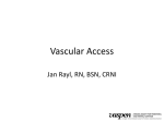 Vascular Access - American Society for Parenteral and Enteral