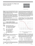 Chlorine Chemistry For Water and Waste Treatment