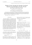 Subgap Current through the Strongly Correlated Quantum Dot