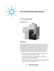 CCD and CID solid-state detectors