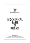 biochemical basis of disease