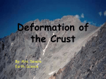 Deformation of the Crust - Mrs. Severe
