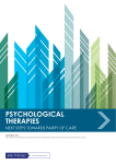 PsyChologiCal ThEraPiEs