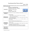 Drug Information Sheet ("Kusuri-no